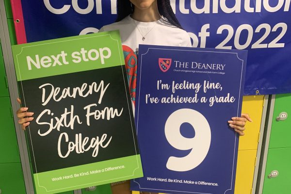 Huge Congratulations to Adenike Oyeyele who achieved six grade 9's, one grade 8 and a grade 7, along with a Distinction* in BTEC Health Studies.  Adenike will now continue her studies at the Deanery Sixth Form College.